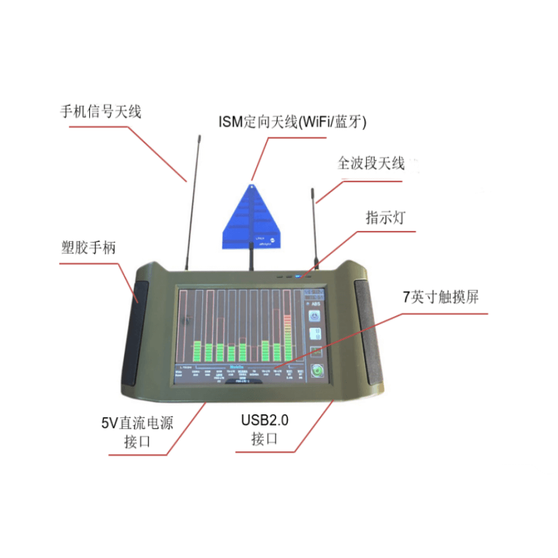 手持式無(wú)線信號(hào)檢測(cè)儀